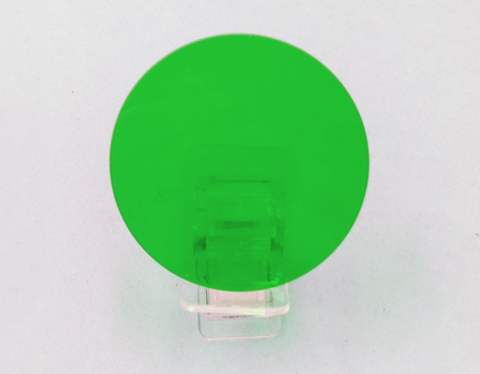 牌号LB1 光学绿�K色玻璃片（光电子器件用窗口片）非金属矿物制品